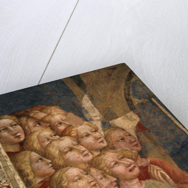 Fragments of heads by Tommaso Masolino da Panicale