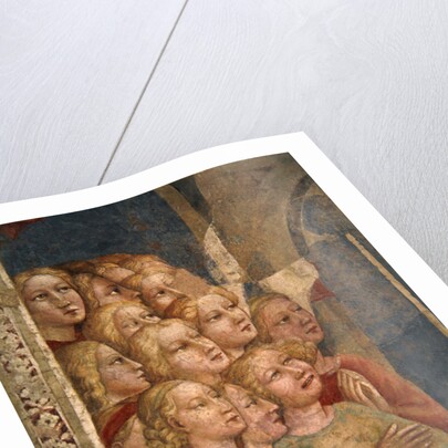 Fragments of heads by Tommaso Masolino da Panicale