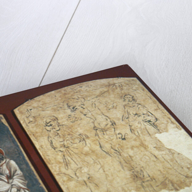 Christ on the cross with the Virgin and St John the Evangelist by Gaspare di Spinello