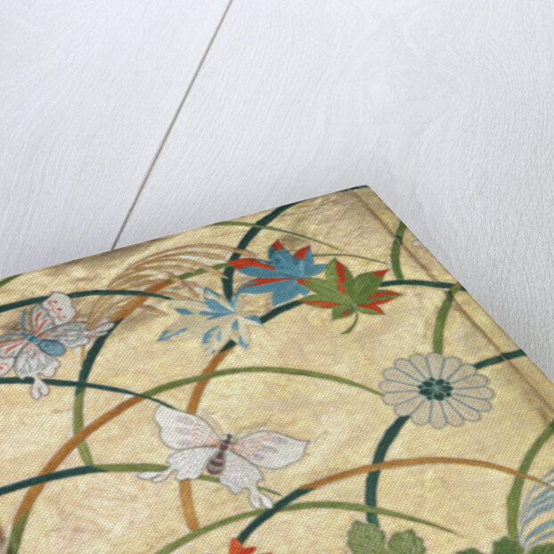 Noh robe, detail by Japanese School