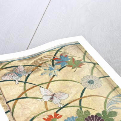 Noh robe, detail by Japanese School