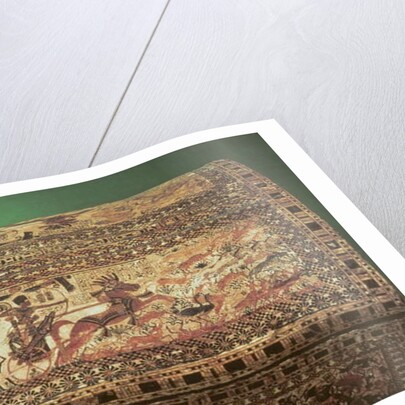 Detail of a Tutankhamun Chest, New Kingdom, c.1340 BC by Egyptian 18th Dynasty