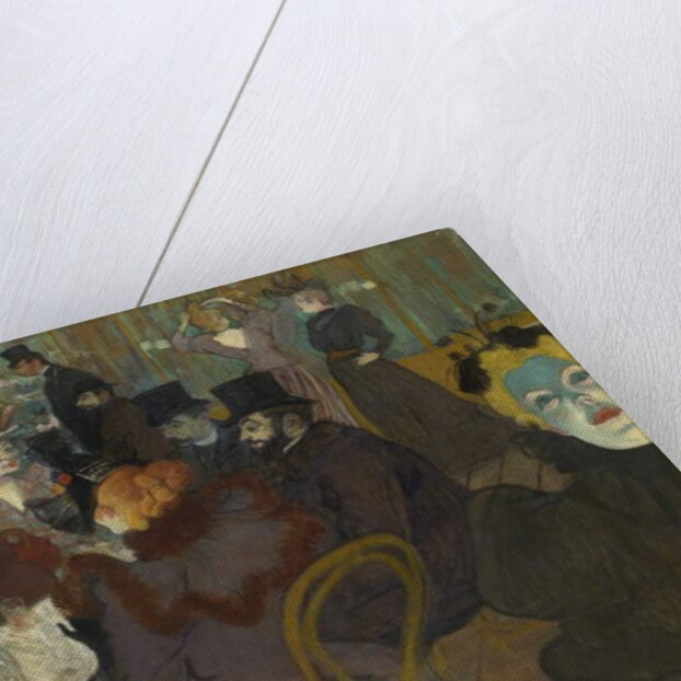 At the Moulin Rouge, 1892-95 by Henri de Toulouse-Lautrec
