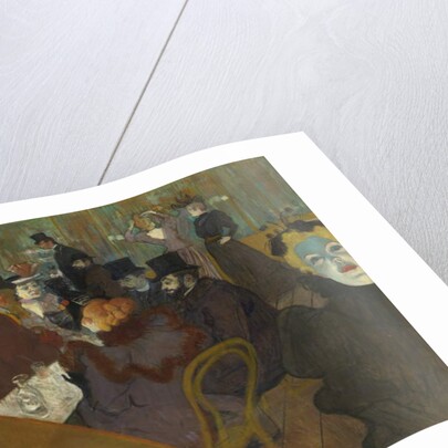 At the Moulin Rouge, 1892-95 by Henri de Toulouse-Lautrec
