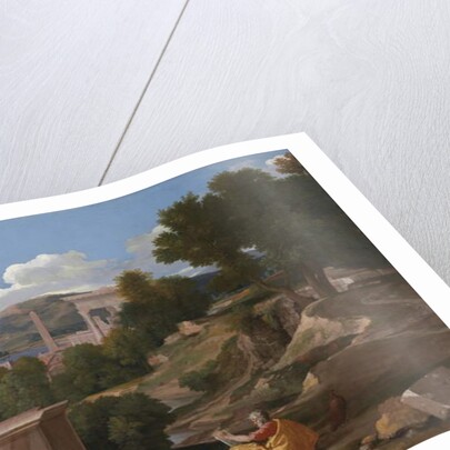 Landscape with Saint John on Patmos, 1640 by Nicolas Poussin