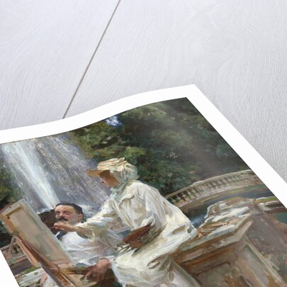 The Fountain, Villa Torlonia, Frascati, Italy, 1907 by John Singer Sargent