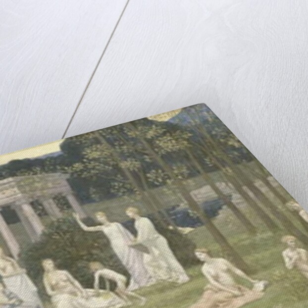 The Sacred Grove, Beloved of the Arts and the Muses, 1884-89 by Pierre Puvis de Chavannes