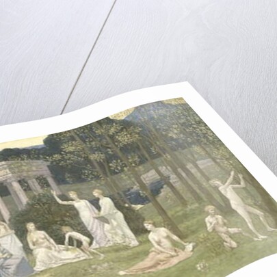 The Sacred Grove, Beloved of the Arts and the Muses, 1884-89 by Pierre Puvis de Chavannes