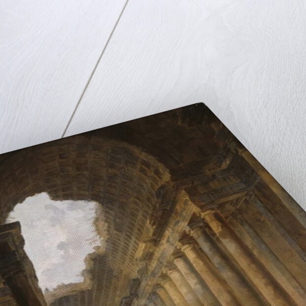 The Old Temple, 1787-88 by Hubert Robert