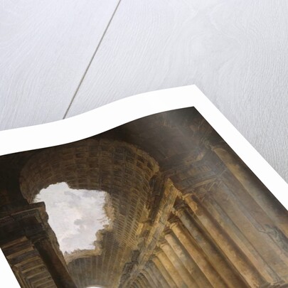 The Old Temple, 1787-88 by Hubert Robert