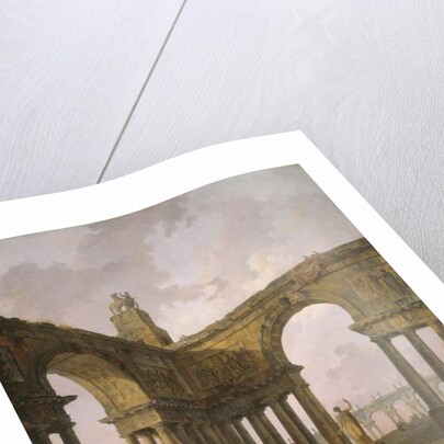 The Landing Place, 1787-88 by Hubert Robert