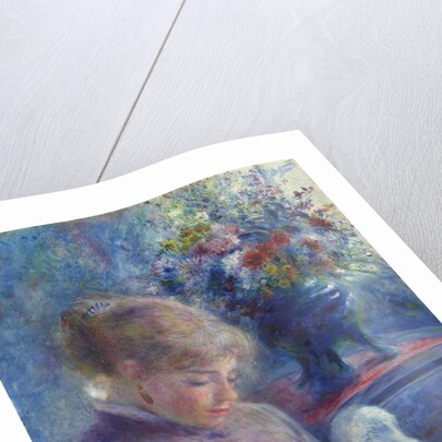 Young Woman Sewing, 1879 by Pierre Auguste Renoir