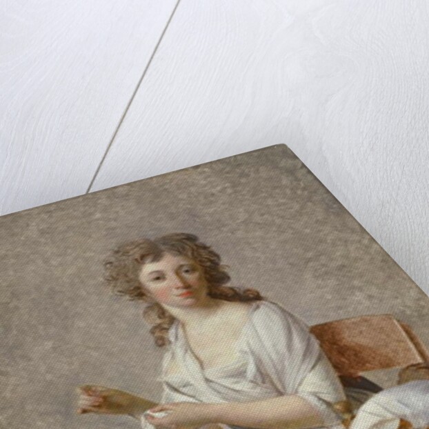 Madame de Pastoret and Her Son, 1791-92 by Jacques Louis David