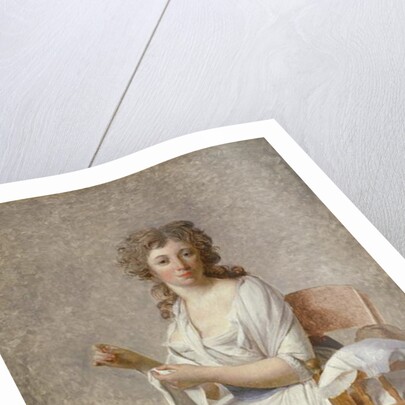 Madame de Pastoret and Her Son, 1791-92 by Jacques Louis David