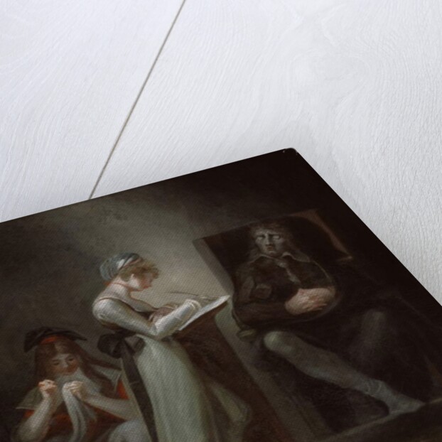 Milton Dictating to His Daughter, 1794 by Henry (1741-1825) Fuseli