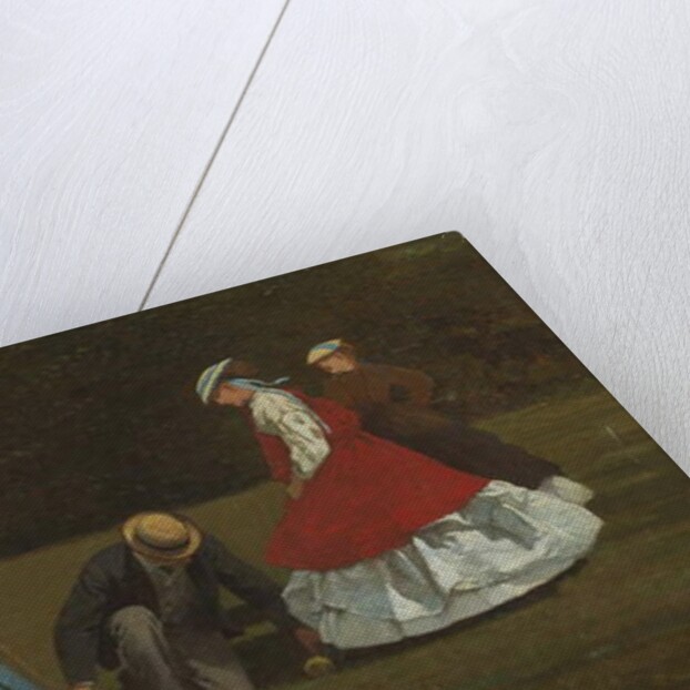 Croquet Scene, 1866 by Winslow Homer