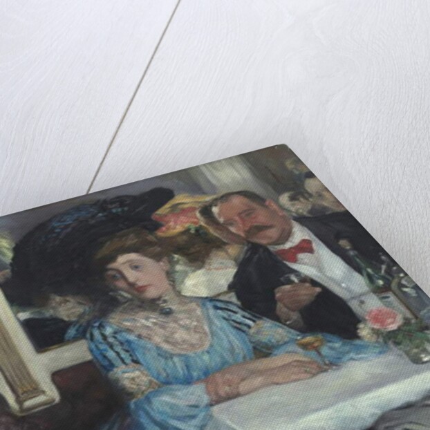 At Mouquin's, 1905 by William James Glackens