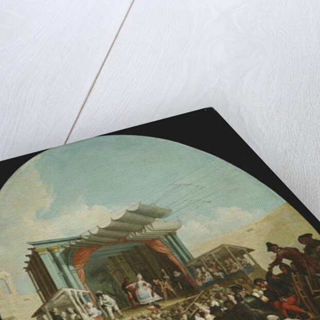 An Italian Comedy in Verona, 1772 by Marco Marcola