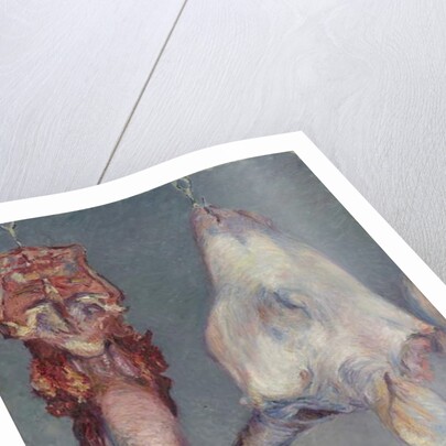 Calf's Head and Ox Tongue, c.1882 by Gustave Caillebotte