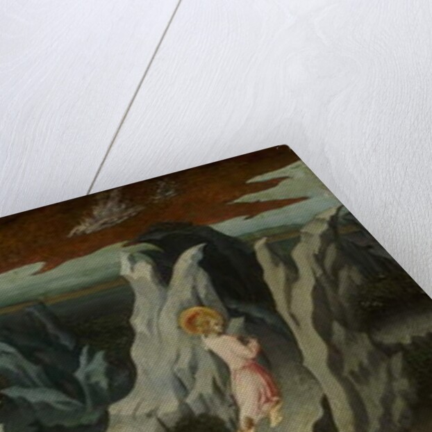 Saint John the Baptist Entering the Wilderness, 1455-60 by Giovanni di Paolo