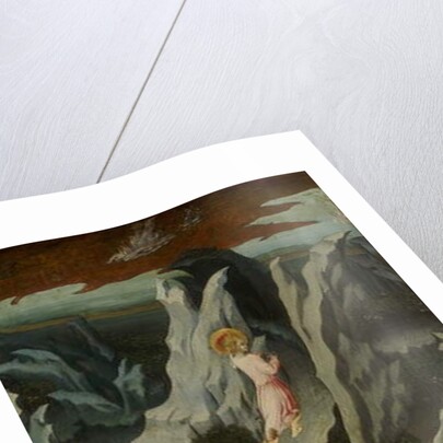 Saint John the Baptist Entering the Wilderness, 1455-60 by Giovanni di Paolo