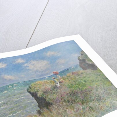 Cliff Walk at Pourville, 1882 by Claude Monet