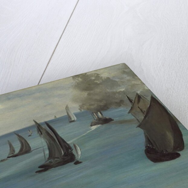 Steamboat Leaving Boulogne, 1864 by Edouard Manet