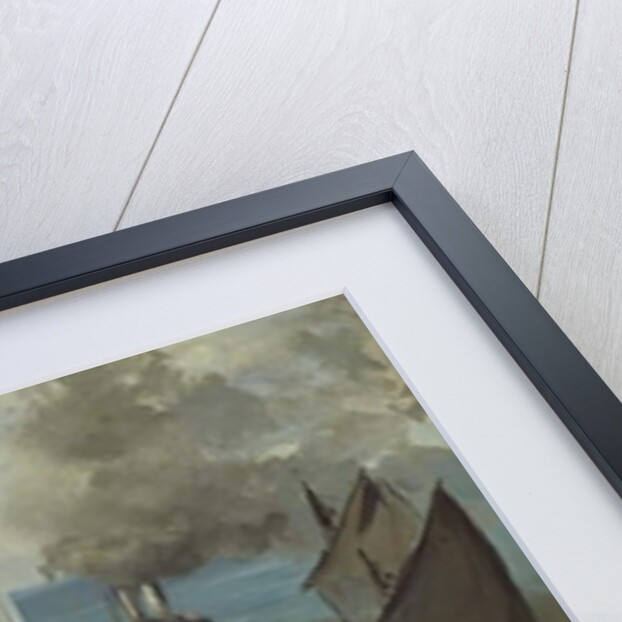 Steamboat Leaving Boulogne, 1864 by Edouard Manet