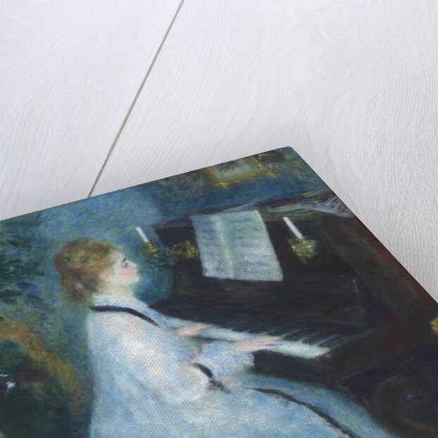 Woman at the Piano, 1875-76 by Pierre Auguste Renoir