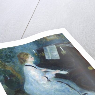 Woman at the Piano, 1875-76 by Pierre Auguste Renoir