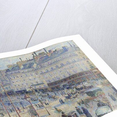 The Place du Havre, Paris, 1893 by Camille Pissarro