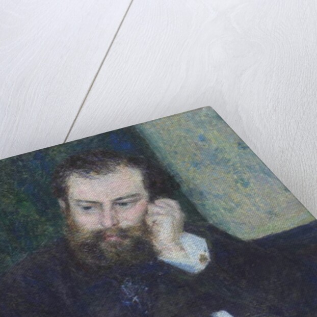Alfred Sisley, 1876 by Pierre Auguste Renoir