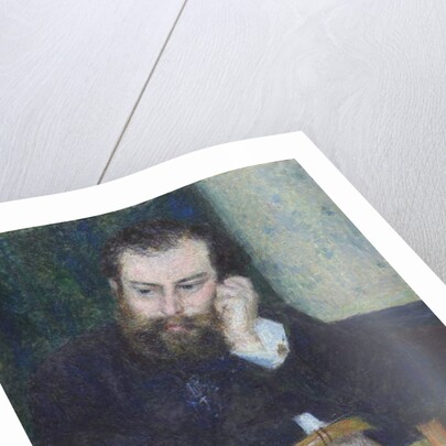 Alfred Sisley, 1876 by Pierre Auguste Renoir