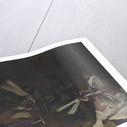 Venetian Glass Workers, 1880-82 by John Singer Sargent