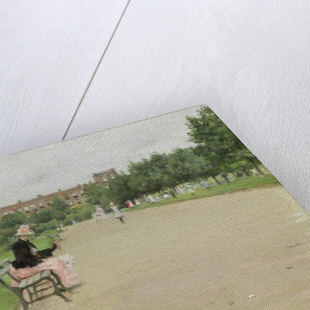 A City Park, c.1887 by William Merritt Chase