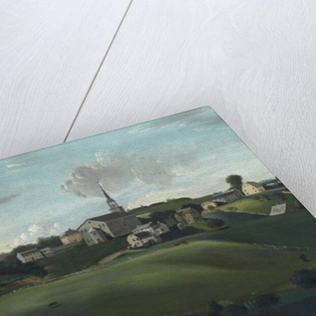 Meetinghouse Hill, Roxbury, Massachusetts, 1799 by John Ritto Penniman