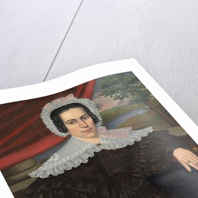 Woman with a Green Book, 1838 by Erastus Salisbury Field