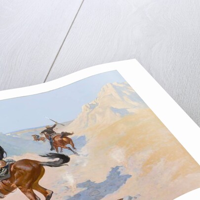 The Advance-Guard, or The Military Sacrifice, 1890 by Frederic Remington