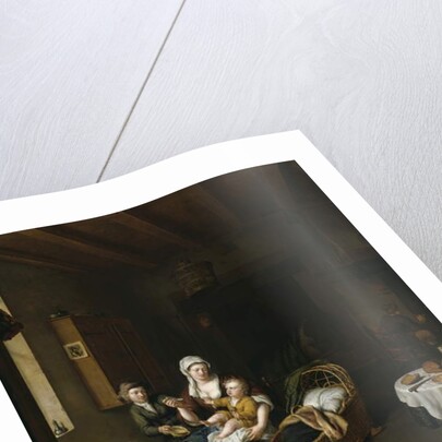 A Mother Feeding her Child, 1707 by Willem van Mieris