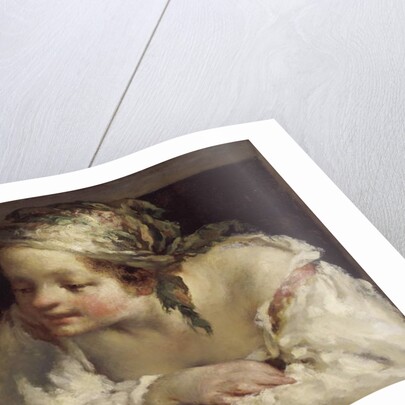 Young Woman, 1844-45 by Jean-Francois Millet