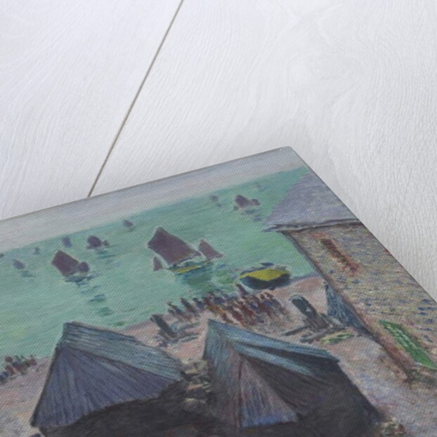 The Departure of the Boats, Étretat, 1885 by Claude Monet