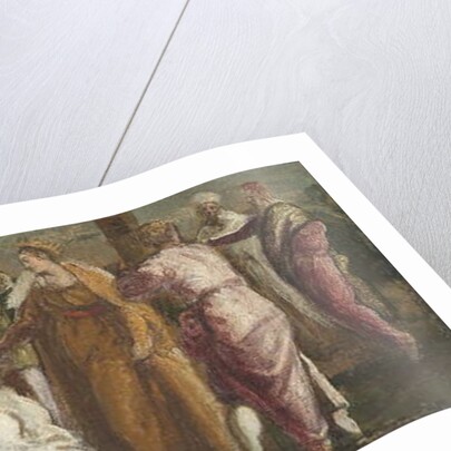 Saint Helen Testing the True Cross, c.1545 by Jacopo Robusti Tintoretto