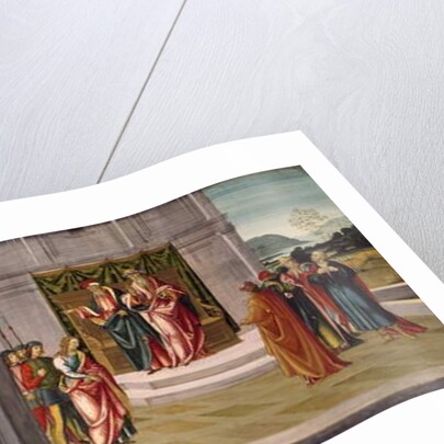 Susanna and the Elders in the Garden, and the Trial of Susanna before the Elders, c.1500 by Master of Apollo and Daphne