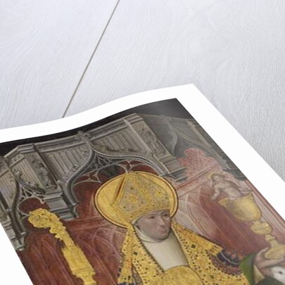 Altarpiece from Thuison-les-Abbeville: Saint Hugh of Lincoln, 1490-1500 by French School