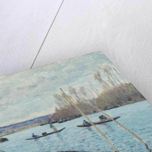 The Seine at Port-Marly, Piles of Sand, 1875 by Alfred Sisley