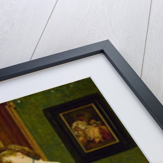 Hesitation, possibly Madame Monteaux, c.1867 by Alfred Emile Stevens