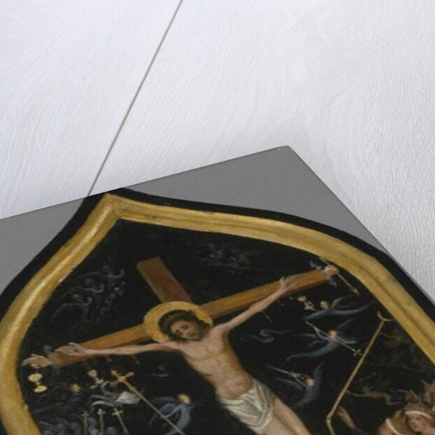 Christ on the Living Cross, 1420-30 by Master of Saint Veronica (follower of)