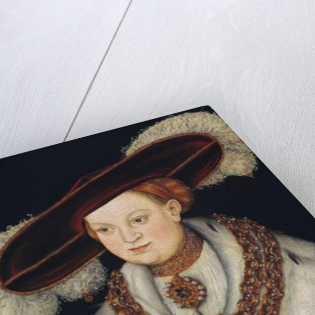 Portrait of Magdalena of Saxony, Wife of Elector Joachim II of Brandenburg, c.1529 by Lucas the Elder Cranach