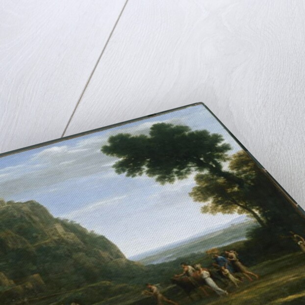 View of Delphi with a Procession, 1673 by Claude Lorrain