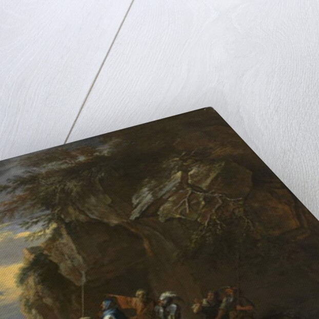 Polycrates' Crucifixion, c.1664 by Salvator Rosa